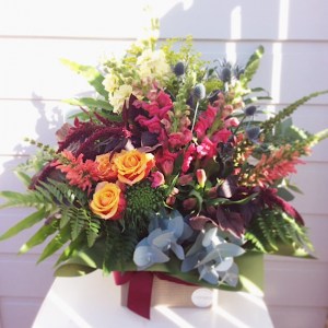 Spring Surprise Box Arrangement - A Touch of Class Florist