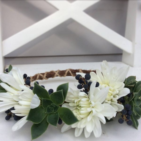 Floral Dog Collar- A Touch of class Florist