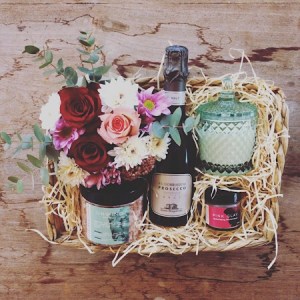 A Luxury bath time hamper with all the items you need for a truly relaxing experience including some beautiful flowers to soak with