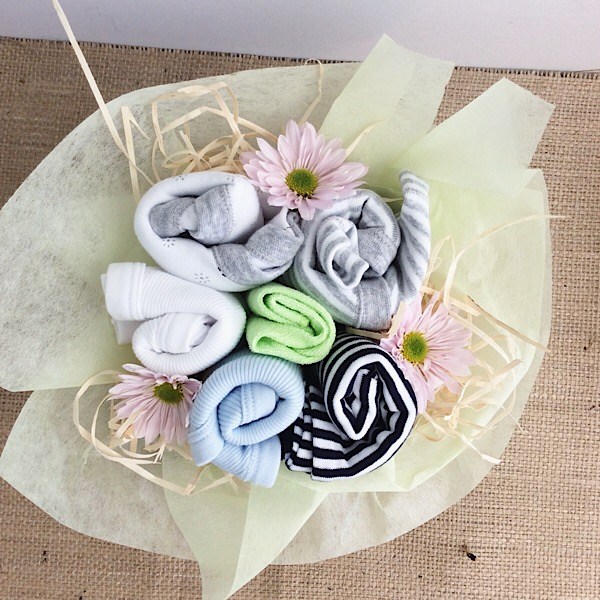 Baby Blooms in Cool Tones - A Touch of Class Florist