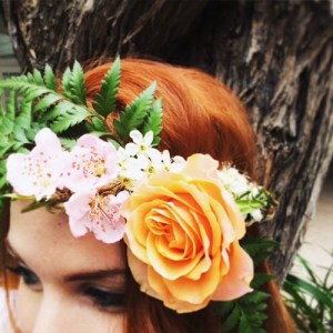 Half Flower Crown - A Touch of Class Florist
