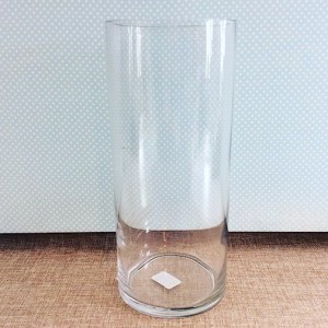 Tall Glass Cylinder Vase comes in two sizes 28cm x 12cm and 30cm x 15cm - A Touch of Class Florist Perth
