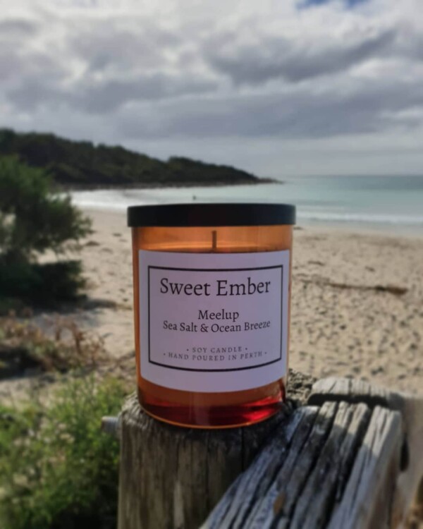Sweet Ember Scented Soy Candle- Meelup