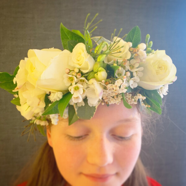 Full Fresh Flower Crown - A Touch of Class Florist Perth